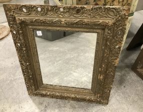 Antique Ornate Gold Gilt Mirror