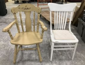 Two Painted Chairs