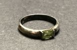 Woman's .925 Peridot ring