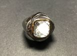 Men's Crystal 5.70 CTW Brass Ring