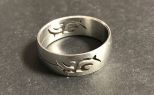 Men's Cut Out Stainless Ring