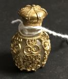 Gold Filigree Perfume Bottle