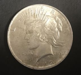 1922 Peace Liberty Dollar