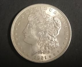 1921 Morgan Dollar Coin