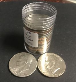 19 Eisenhower Dollar Coins