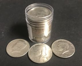 20 1970's Kennedy Half Dollars