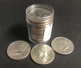 20 1970's Kennedy Half Dollars