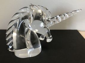 Cartier Crystal Unicorn Paperweight