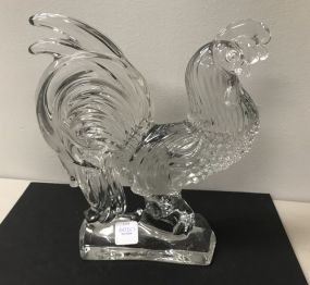 Vintage Crystal Rooster