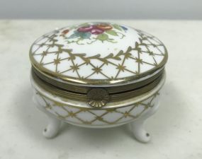 Small Meissen Ring Box