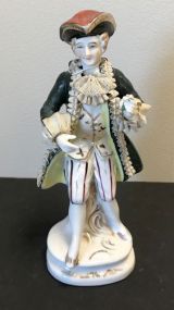 Vintage Dresden Figurine of a Gentleman