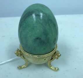Vintage Collectible Egg Made in Italy