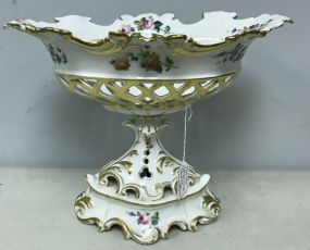 Large 19th Century Old Paris Centerpiece