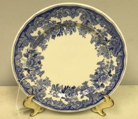 Walker China  Blue & White Plate