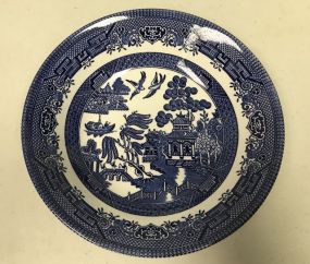 Blue & White Oriental Bowl Churchill England