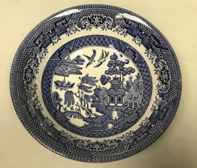 Blue & White Oriental Bowl Churchill England