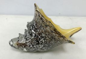 Art Glass Sea Shell