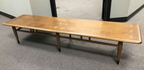 Vintage Signed Long Coffee Table