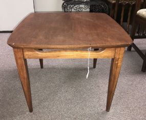 Mid Century Walnut End Table