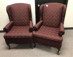 Pair of 20th Century Red Chairs