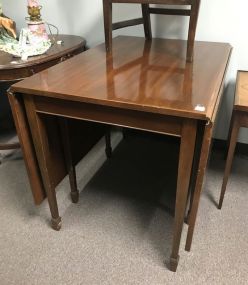 19th Century Mahogany Dropleaf Dining Table