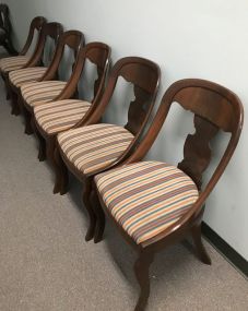 Set of 6 19th Century Mahogany Dining Chairs