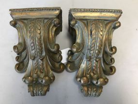 Pair of 20th Century Wall Sconces/Brackets