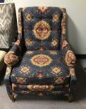 20th Century Blue Henredon Arm Chair