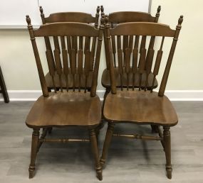 Vintage Mahogany Side Dining Chairs