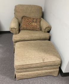 Club Chair & Ottoman by Lee Industries Newton N.C.