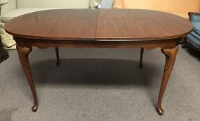 Queen Anne Style  Mahogany Dining Table