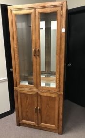 Oak Display Case