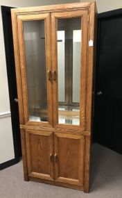 Oak Display Case