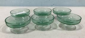 Set of 6 Steuben Art Glass Salts