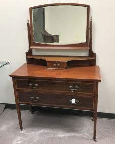 Vintage Sheraton Dressing Table/Vanity