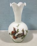 19th Century Briston Vase w/ Pheasant