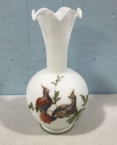 19th Century Briston Vase w/ Pheasant