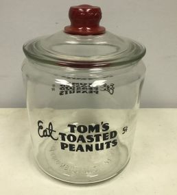 Vintage Tom's Eat Toasted Peanuts 5 Cents