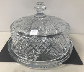 The Dublin Collection Crystal Punch Bowl - Cake Stand