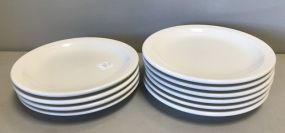 Set of 10 Homer Laughlin Dining Plates