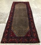 Persian Bidjar Hand Woven Runner