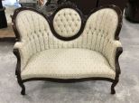 Kimball Furniture Company Reproduction Victoria Love Seat