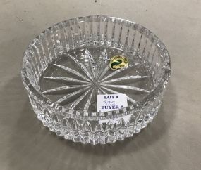 Waterford Crystal Round Condiment Dish
