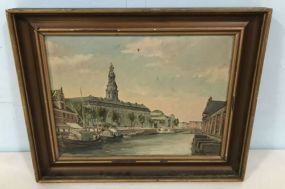 Theodor Wrichsen Oil Painting  on Canvas