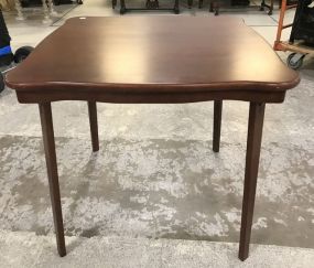 Modern Cherry Fold Out Game Table