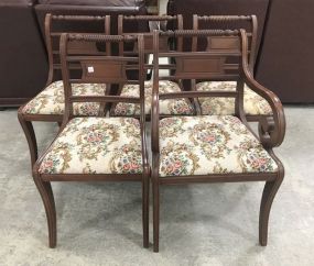 Six  Cherry Dining Chairs