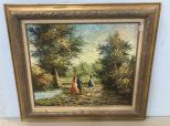 Artistic Interiors Painting of Landscape by Alfred