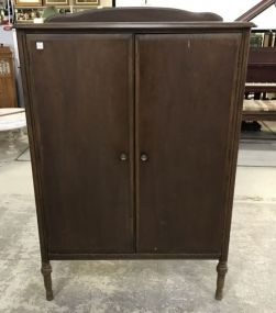 Antique Two Door Men's Chifferobe