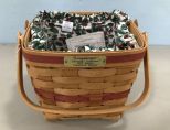 Longaberger Christmas Collection 1995 Cranberry Basket