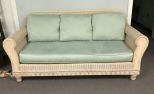 Super Nice Wicker Patio Sofa